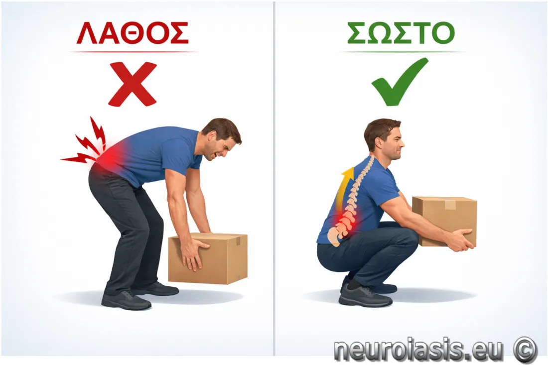 Οσφυαλγία, αιτίες και παράγοντες κινδύνου