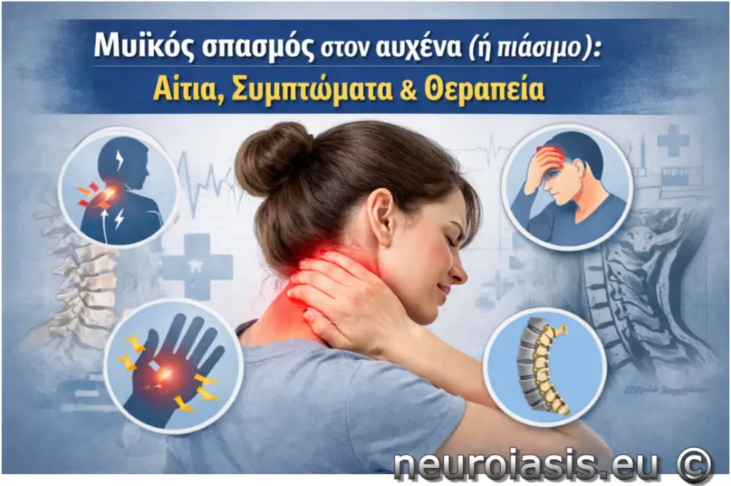 Μυϊκός σπασμός στον αυχένα