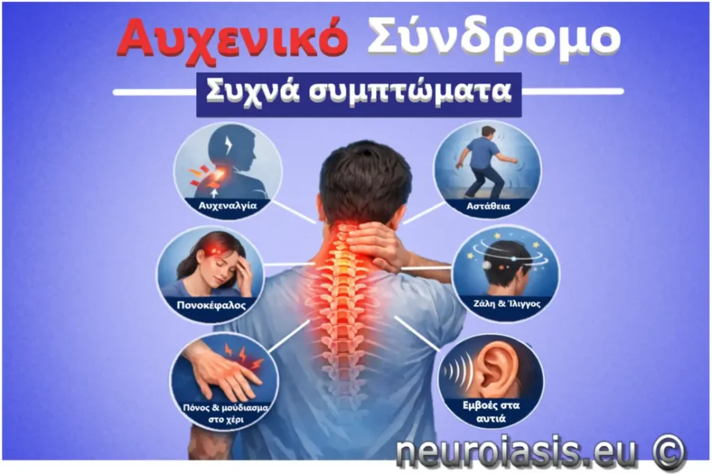Συμπτώματα του Αυχενικού Συνδρόμου
